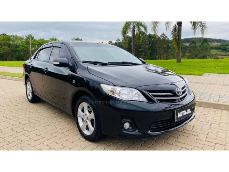 TOYOTA - COROLLA - 2012/2013 - Preta - R$ 64.888,00