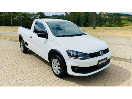 VOLKSWAGEN - SAVEIRO - 2014/2015 - Branca - R$ 49.888,00